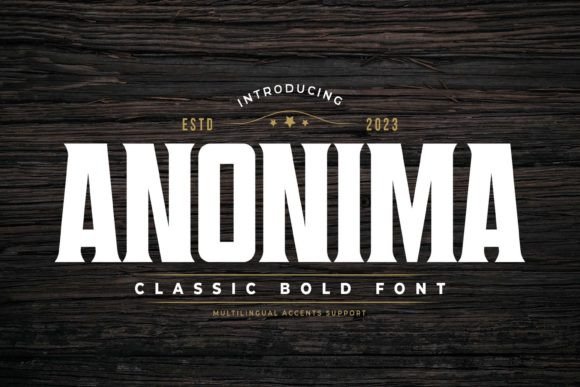 Anonima Font: Elevating Bold Campaign Visuals