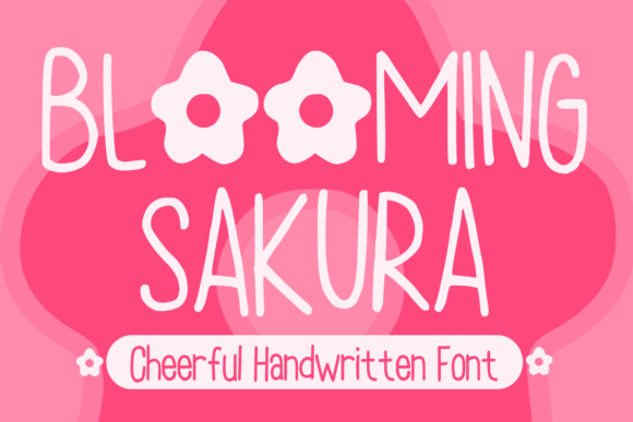 Blooming Sakura: A Decorative Sans Serif Font for Creative Campaigns