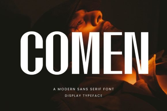 Comen: A Modern Sans Serif Font for Instant Branding and Creative Typography