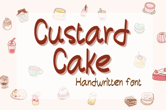 Custardcake Font Review for Handmade Labels and Cards