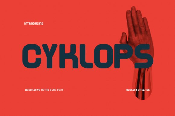 Cyklops Font Review for Handmade Labels and Packaging