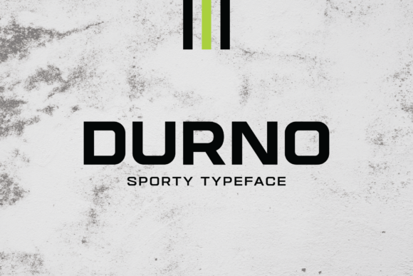 Durno Font Review: Modern Futuristic Type for Campaigns