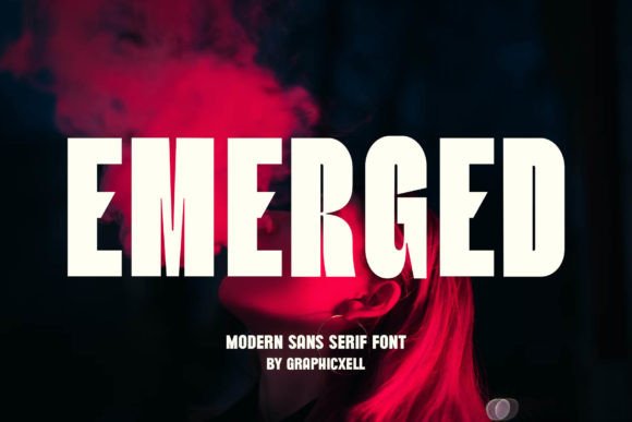 Emerged Font: Minimalist Sans Serif Design Guide