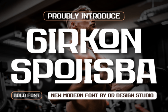 Girkon Spojisba Font for Bold Editorial Design