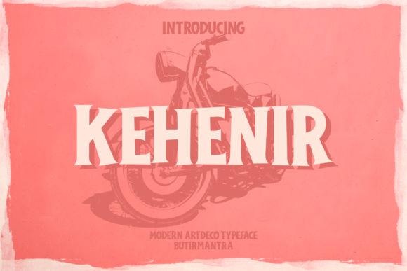 Kehenir: A Vintage-Inspired Sans Serif Font for Bold Campaign Graphics