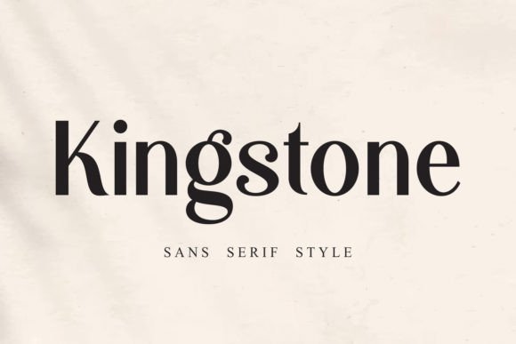 Kingstone Sans: Bold Elegance in Modern Sans Serif Typography
