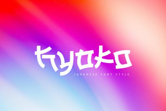 Kyoko: A Japanese-Inspired Sans Serif Font for Modern Brand Campaigns