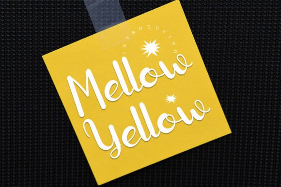 Mellow Yellow: A Sans Serif Font for Elegant Business Branding
