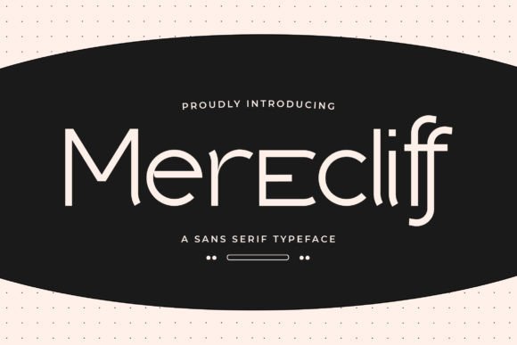 Merecliff Font: Elegant Sans Serif for Web Design