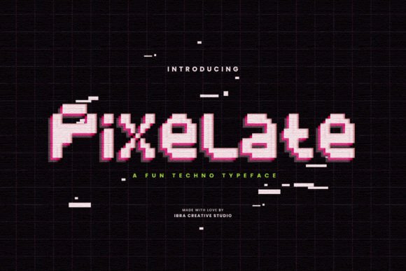 Pixelate Font: Futuristic Typography for Digital Campaigns