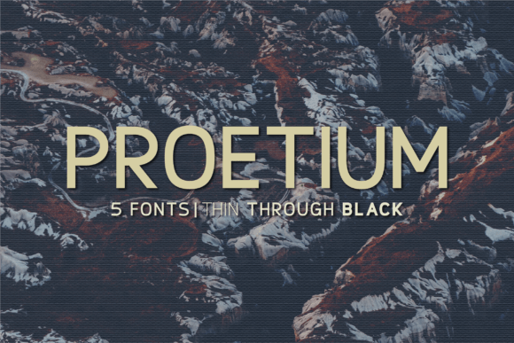 Proetium Font: Elevating Brand Identity for Small Businesses