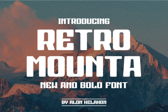 Retro Mounta Font: How a Playful Sans Serif Transformed Our Bakery Branding