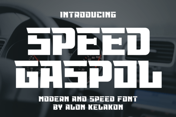 Speed Gaspol: Bold Serif Design & Free Download Guide