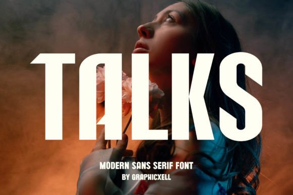 Talks Font: Minimalist Sans Serif for Makers