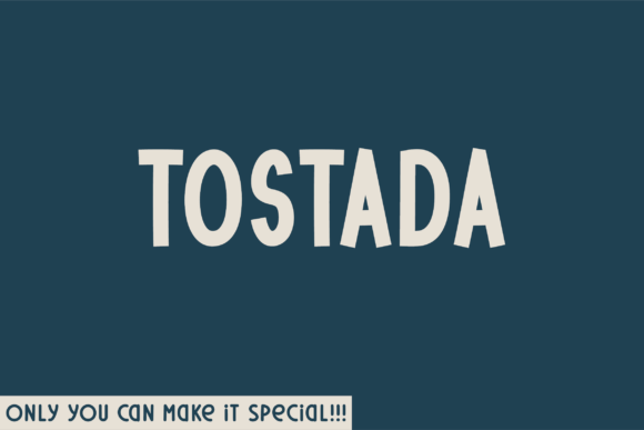 Tostada Font: Elegant Serif for Wedding & Craft Projects