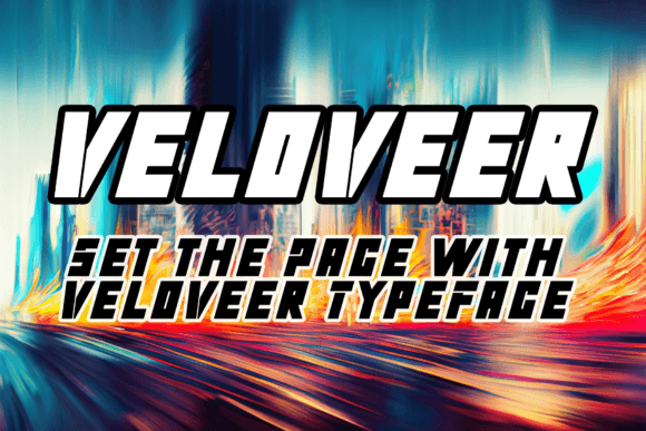 Veloveer: A Dynamic Sans Serif Font for Modern Web Design