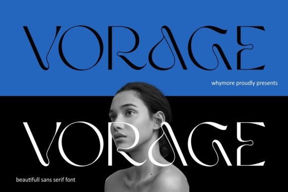Vorage: A Minimalist Sans Serif Font with Elegant Appeal